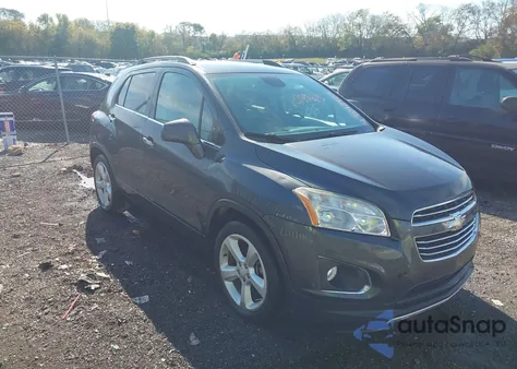 2016 Chevrolet Trax Ltz из США, поврежденный, VIN 3GNCJMSB0GL167088